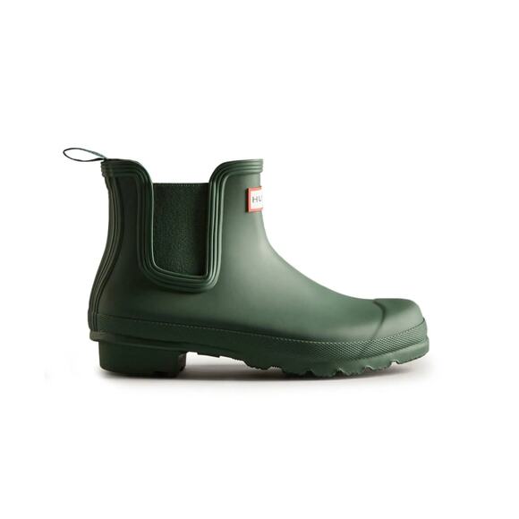 Hunter Women's Original Chelsea Rain Waterproof Boots Hunter Green size 9 - Picture 3 of 5